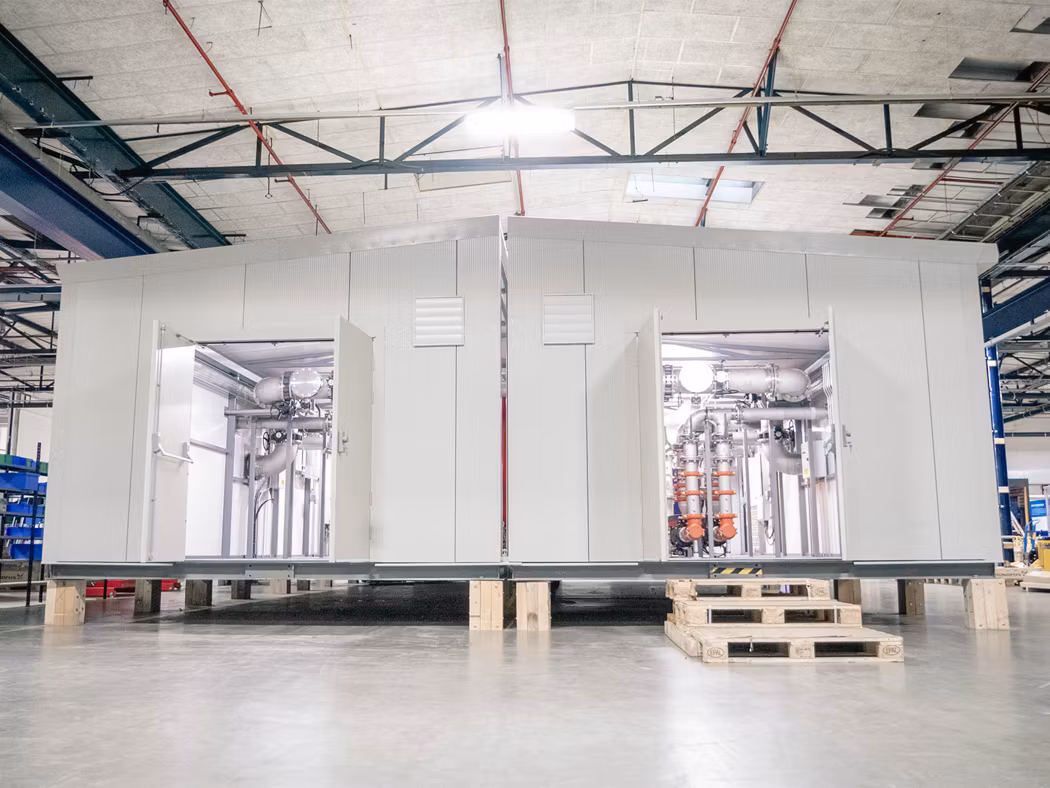 Prefabricated data center structural system