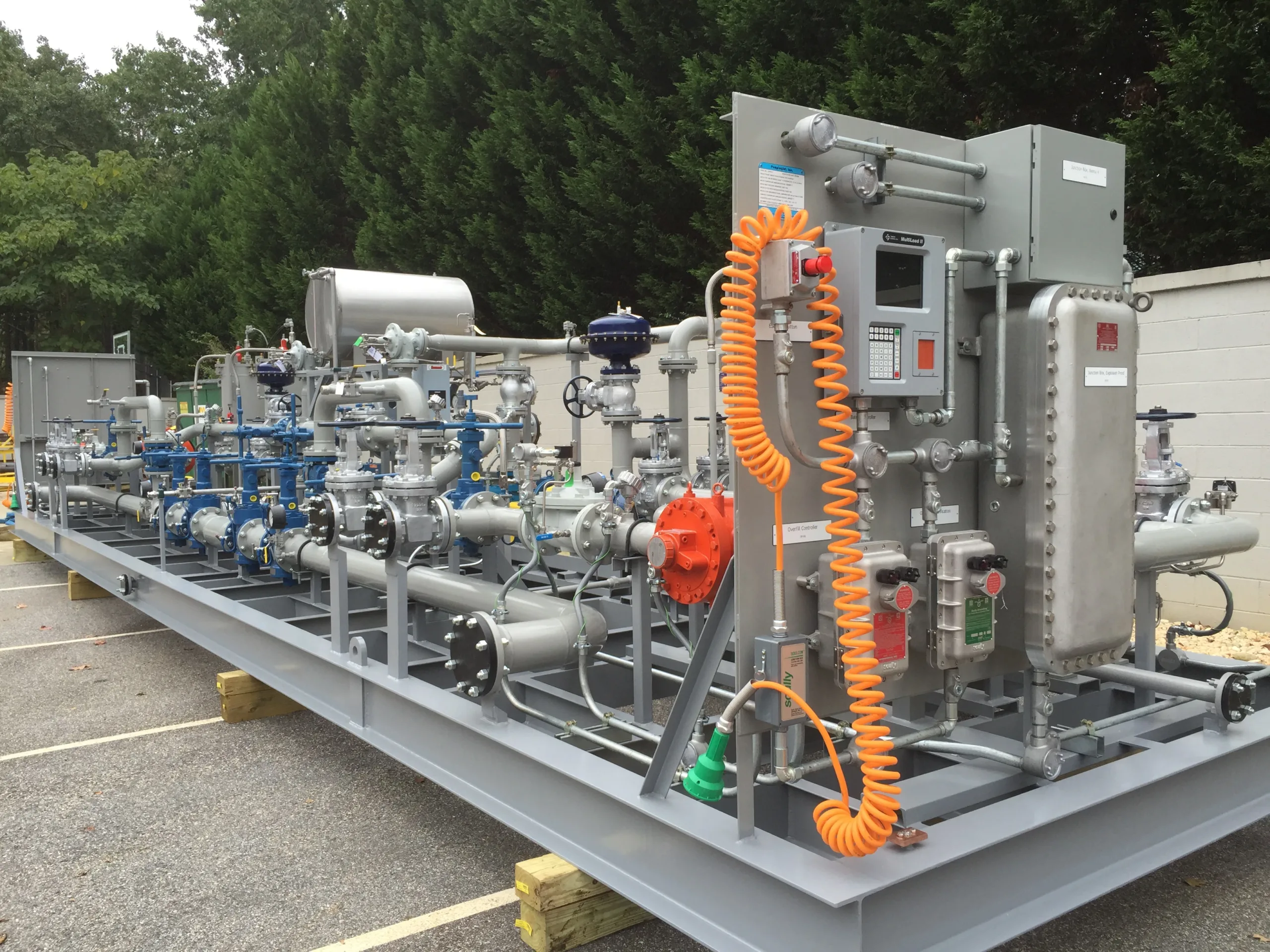 Process skid fabrication