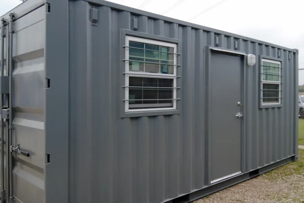 Custom shipping container modification and fabrication